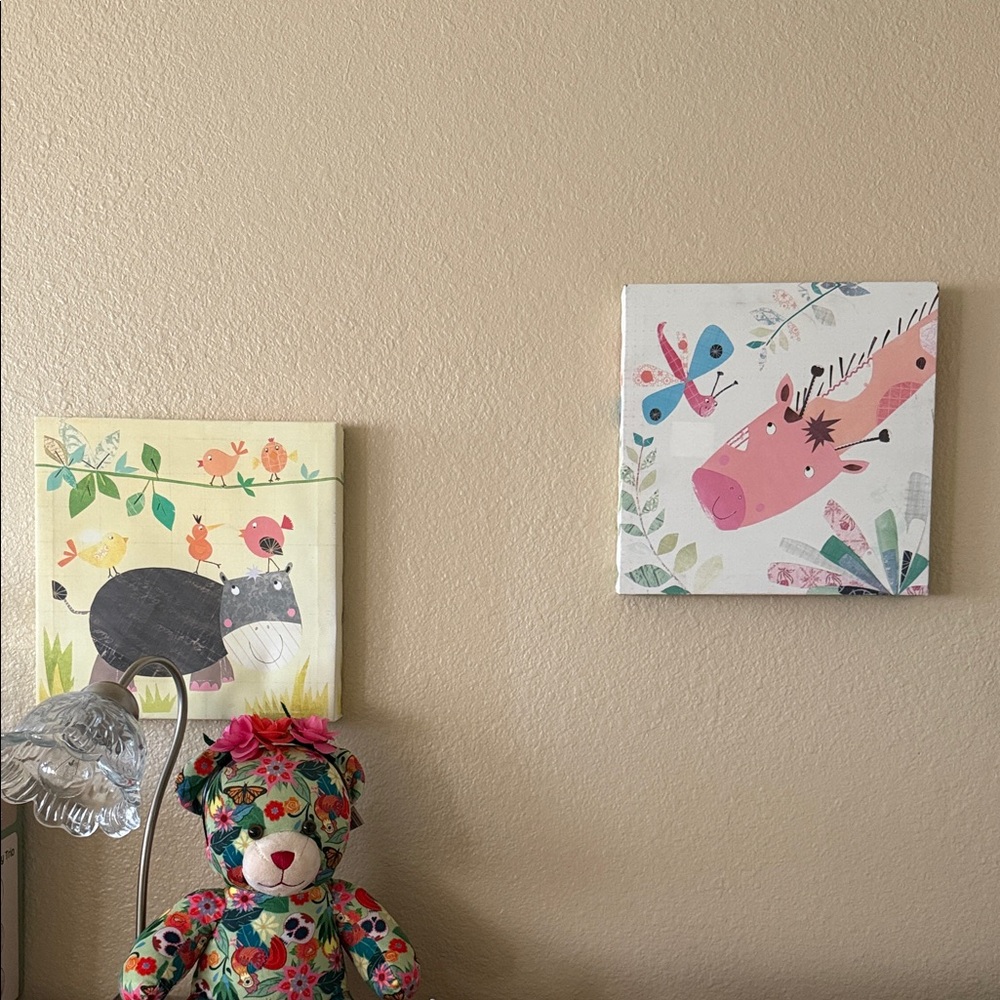 Colorful Children's Wall Art Set